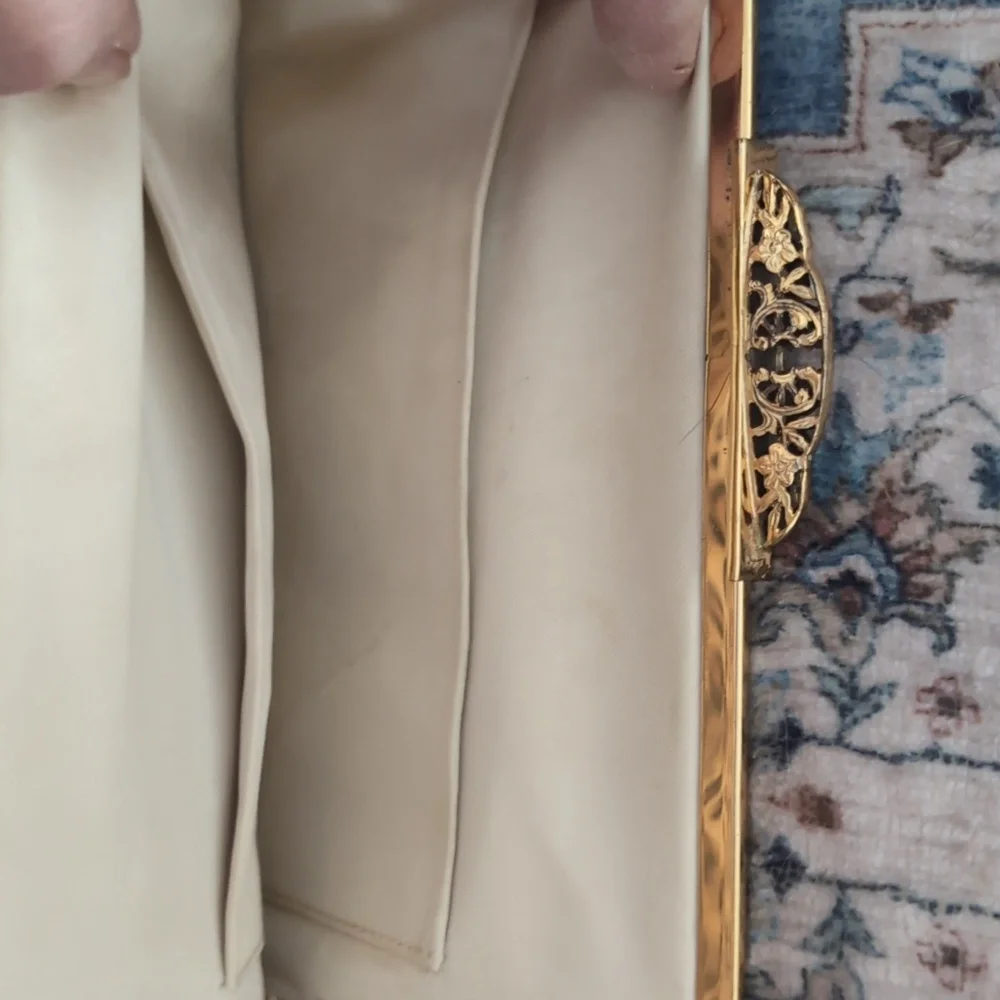 Vintage brocade floral bag - Picture 6 of 8